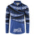 Fiji Rugby Pacific Custom Button Sweatshirt Pasifika Tapa Pattern