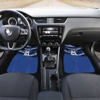 Fiji Rugby Pacific Custom Car Mats Pasifika Tapa Pattern
