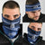Fiji Rugby Pacific Custom Neck Gaiter Pasifika Tapa Pattern - Polynesian Pride