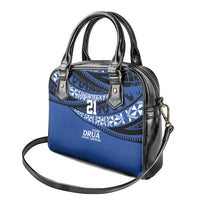 Fiji Rugby Pacific Custom Shoulder Handbag Pasifika Tapa Pattern
