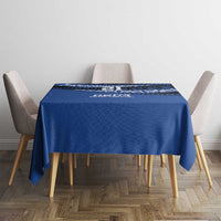 Fiji Rugby Pacific Custom Tablecloth Pasifika Tapa Pattern