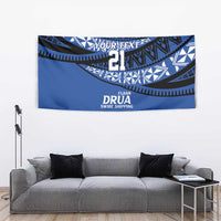 Fiji Rugby Pacific Custom Tapestry Pasifika Tapa Pattern