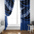 Fiji Rugby Pacific Custom Window Curtain Pasifika Tapa Pattern