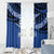 Fiji Rugby Pacific Custom Window Curtain Pasifika Tapa Pattern