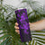 Purple Hawaiian Kakau Turtle Skinny Tumbler Polynesian Tribal