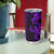 Purple Hawaiian Kakau Turtle Tumbler Cup Polynesian Tribal