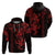 Hawaiian Tribal Hoodie Polynesian Kakau Turtle Red LT9 - Polynesian Pride