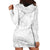 American Samoa Lotu Tamaiti Hoodie Dress White Sunday Plumeria White Vibe