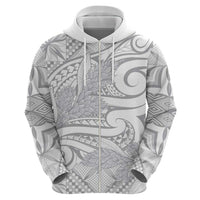 Lotu Tamaiti Samoa Siapo Hoodie White Sunday With Teuila Torch Ginger