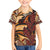 Vintage Samoa Siapo Family Matching Off Shoulder Short Dress and Hawaiian Shirt With Teuila Torch Ginger
