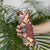 Vintage Samoa Siapo Skinny Tumbler With Teuila Torch Ginger