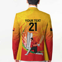 Custom Cricket PNG East Asia-Pacific Blazer Papua New Guinea Rise to Power - Polynesian Pride