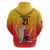 Custom Cricket PNG East Asia-Pacific Zip Hoodie Papua New Guinea Rise to Power - Polynesian Pride