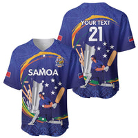 Custom Cricket Samoa East Asia-Pacific Baseball Jersey Samoa Storming the Limits LT9 - Polynesian Pride
