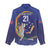 Custom Cricket Samoa East Asia-Pacific Women Casual Shirt Samoa Storming the Limits - Polynesian Pride