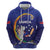 Custom Cricket Samoa East Asia-Pacific Zip Hoodie Samoa Storming the Limits - Polynesian Pride