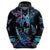 Polynesia Ribbon Butterflies Hoodie Silver Fern Breast Cancer With Papua Shell Pattern LT9 - Polynesian Pride