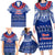Toa Samoa Christmas Family Matching Long Sleeve Bodycon Dress and Hawaiian Shirt Samoa Siva Tau Manuia Le Kerisimasi Blue Vibe LT9 - Polynesian Pride