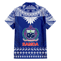 Toa Samoa Christmas Hawaiian Shirt Samoa Siva Tau Manuia Le Kerisimasi Blue Vibe LT9 - Polynesian Pride