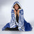 Toa Samoa Christmas Hooded Blanket Samoa Siva Tau Manuia Le Kerisimasi Blue Vibe LT9 - Polynesian Pride