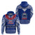 Toa Samoa Christmas Hoodie Samoa Siva Tau Manuia Le Kerisimasi Blue Vibe LT9 - Polynesian Pride