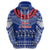 Toa Samoa Christmas Hoodie Samoa Siva Tau Manuia Le Kerisimasi Blue Vibe LT9 - Polynesian Pride