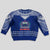 Toa Samoa Christmas Kid Ugly Christmas Sweater Samoa Siva Tau Manuia Le Kerisimasi Blue Vibe LT9 - Polynesian Pride