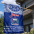 Personalised Toa Samoa Christmas Garden Flag Samoa Siva Tau Manuia Le Kerisimasi Blue Vibe LT9 - Polynesian Pride