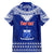 Personalised Toa Samoa Christmas Hawaiian Shirt Samoa Siva Tau Manuia Le Kerisimasi Blue Vibe LT9 - Polynesian Pride