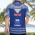 Personalised Toa Samoa Christmas Hawaiian Shirt Samoa Siva Tau Manuia Le Kerisimasi Blue Vibe LT9 - Polynesian Pride