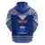 Personalised Toa Samoa Christmas Hoodie Samoa Siva Tau Manuia Le Kerisimasi Blue Vibe LT9 - Polynesian Pride