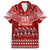 Toa Samoa Christmas Family Matching Short Sleeve Bodycon Dress and Hawaiian Shirt Samoa Siva Tau Manuia Le Kerisimasi Red Vibe LT9 Dad's Shirt - Short Sleeve Red - Polynesian Pride