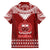 Toa Samoa Christmas Family Matching Summer Maxi Dress and Hawaiian Shirt Samoa Siva Tau Manuia Le Kerisimasi Red Vibe LT9 - Polynesian Pride