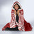 Toa Samoa Christmas Hooded Blanket Samoa Siva Tau Manuia Le Kerisimasi Red Vibe LT9 - Polynesian Pride