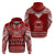 Toa Samoa Christmas Hoodie Samoa Siva Tau Manuia Le Kerisimasi Red Vibe LT9 - Polynesian Pride