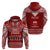 Personalised Toa Samoa Christmas Hoodie Samoa Siva Tau Manuia Le Kerisimasi Red Vibe LT9 - Polynesian Pride