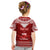Personalised Toa Samoa Christmas Kid T Shirt Samoa Siva Tau Manuia Le Kerisimasi Red Vibe LT9 - Polynesian Pride