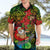 Personalised Vanuatu Joyeux Noel Hawaiian Shirt Christmas Santas God Yumi LT9 - Polynesian Pride