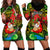 Personalised Vanuatu Joyeux Noel Hoodie Dress Christmas Santas God Yumi LT9 - Polynesian Pride