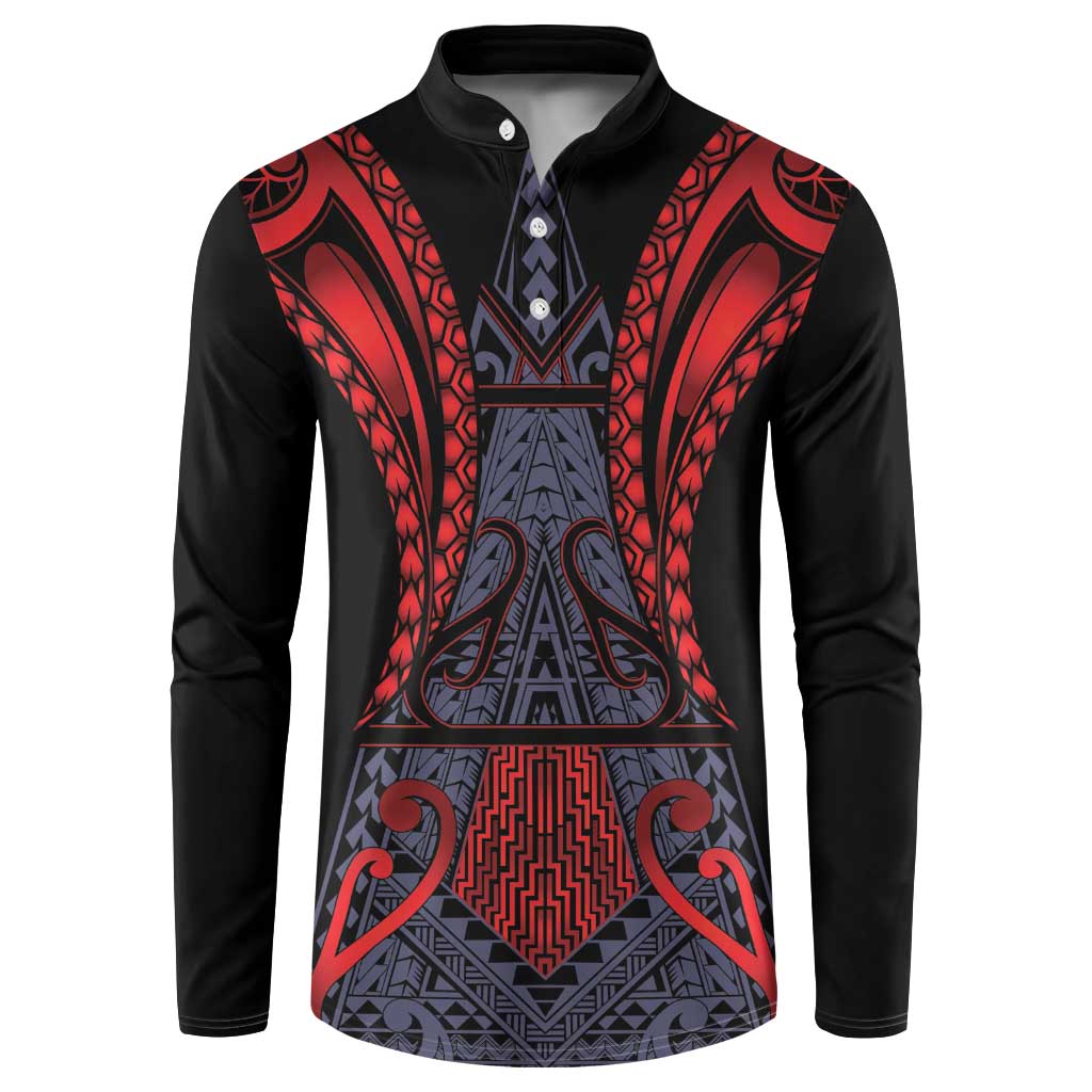 Custom New Zealand Button Sweatshirt Maori Kiwiana Pattern Tukutuku Motif