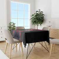 Custom New Zealand Tablecloth Maori Kiwiana Pattern Tukutuku Motif