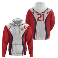 Custom Oceania Football Tahiti Hoodie Polynesian Tribal Pattern