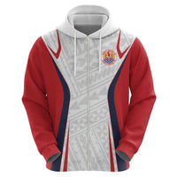 Custom Oceania Football Tahiti Hoodie Polynesian Tribal Pattern