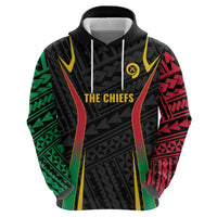 Custom Oceania Football Vanuatu Hoodie Polynesian Tribal Pattern