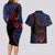 Personalized Guam 80th Anniversary Liberation Day Couples Matching Long Sleeve Bodycon Dress and Hawaiian Shirt Guahan Basic Seal