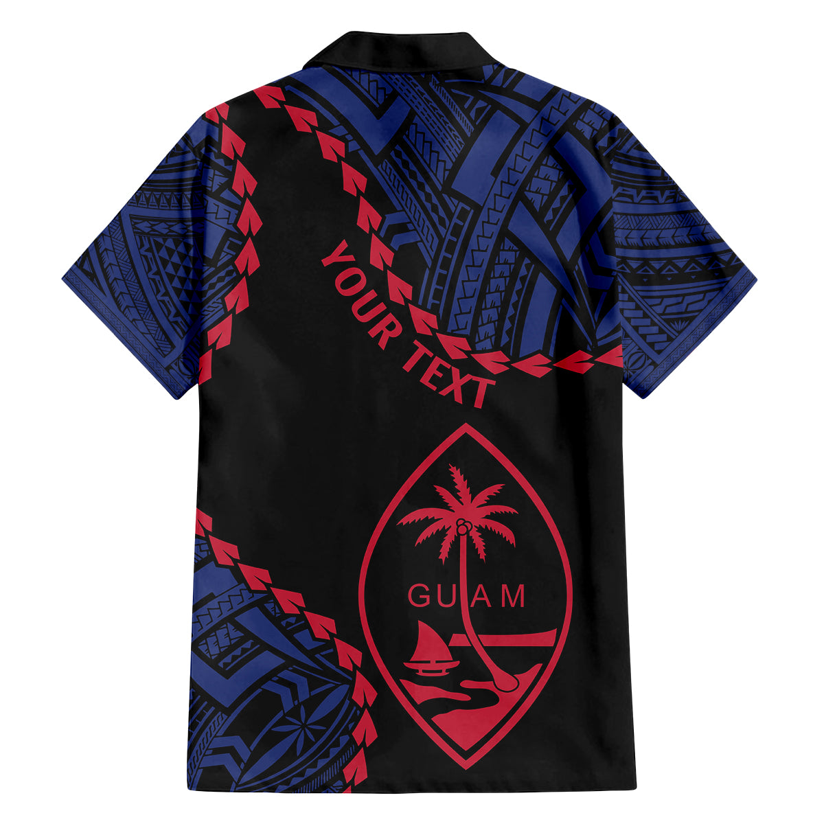 Personalized Guam 80th Anniversary Liberation Day Family Matching Tank Maxi Dress and Hawaiian Shirt Guahan Basic Seal