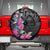 Guahan Puti Tai Nobiu Spare Tire Cover Guam Bougainvillea Flower Art