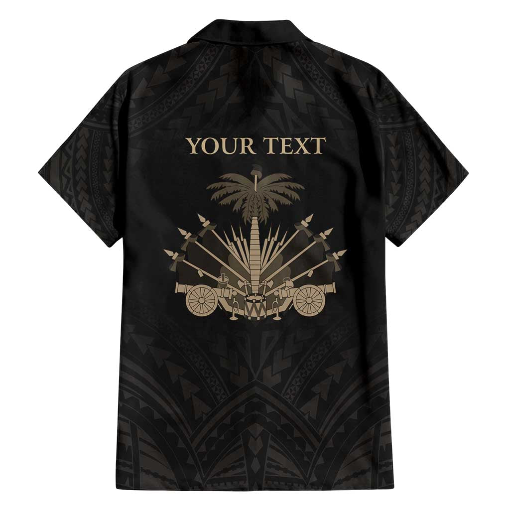 Personalized Haiti First Black Republic Family Matching Long Sleeve Bodycon Dress and Hawaiian Shirt Negre Marron With Map And Flag LT9 - Polynesian Pride