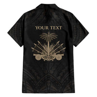 Personalized Haiti First Black Republic Family Matching Long Sleeve Bodycon Dress and Hawaiian Shirt Negre Marron With Map And Flag LT9 - Polynesian Pride