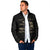 Personalized Haiti First Black Republic Padded Jacket Negre Marron With Map And Flag - Polynesian Pride